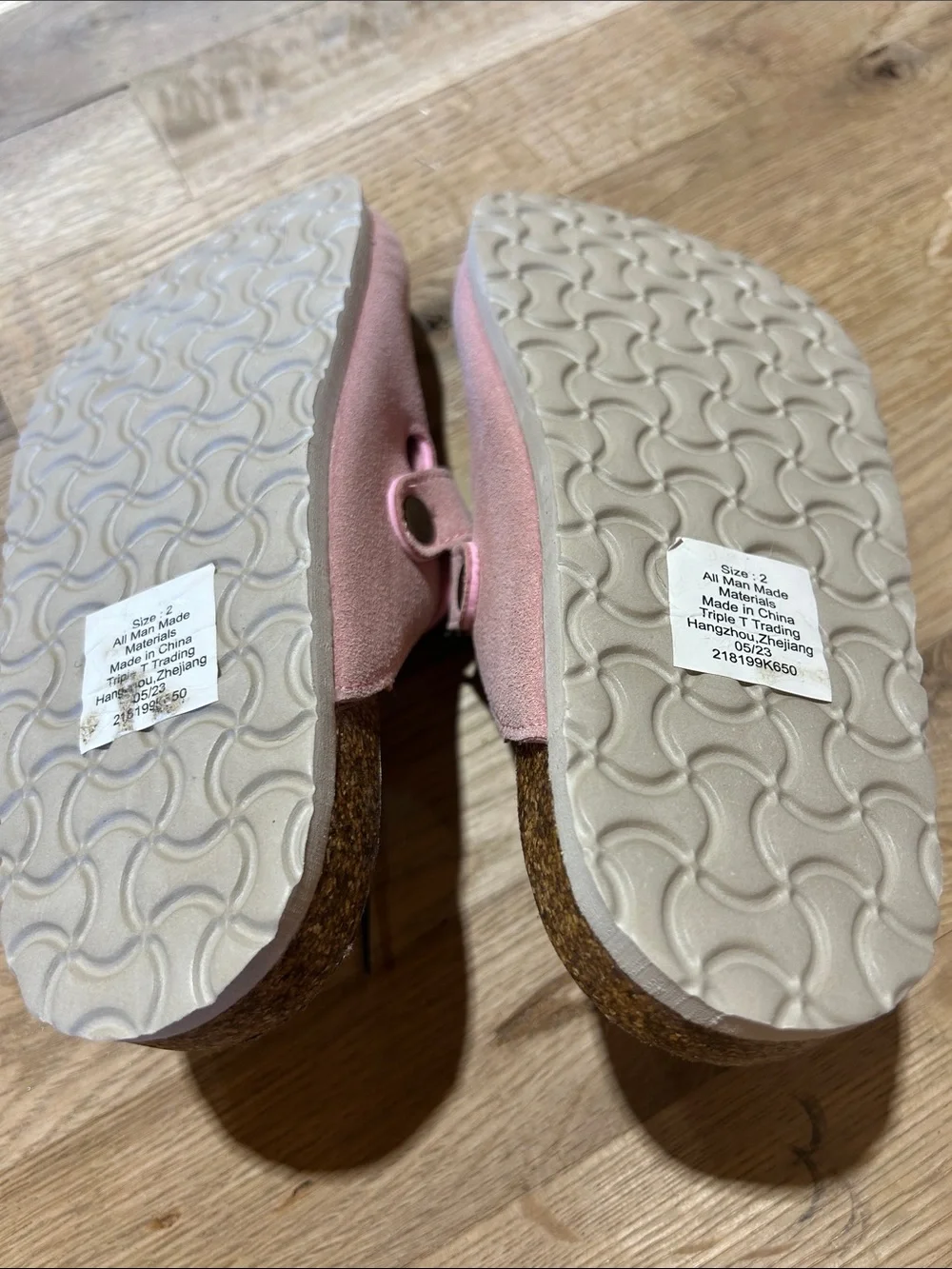 Northside Pink Suede Slip-On Moccasins
